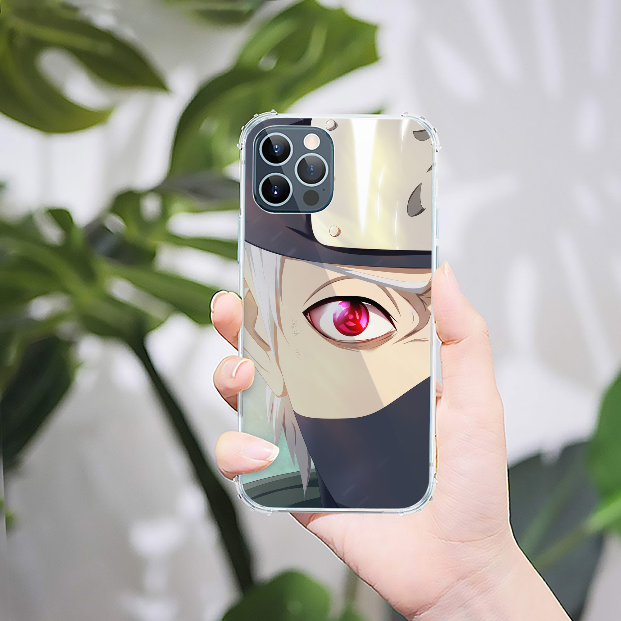 （画像用） NARUTO -ナルト- NARUTO -ナルト- 疾風伝 【iPhone 12シリーズ対応】透明スマホケース（クリアソフトケース）